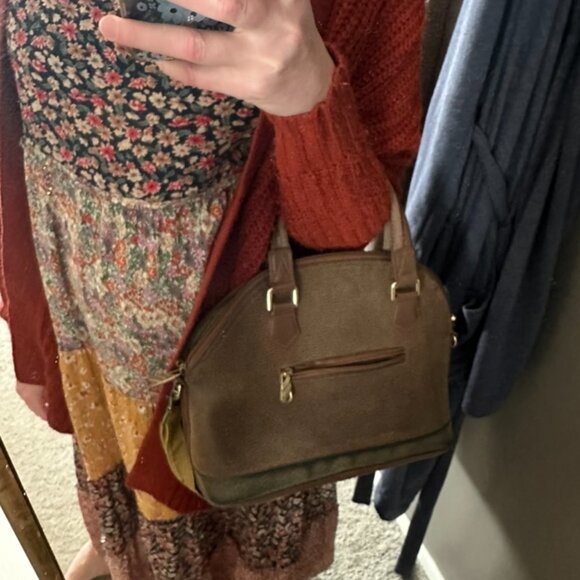 Vintage Unicorn London Leather Purse - Two Tone - Picture 8 of 8